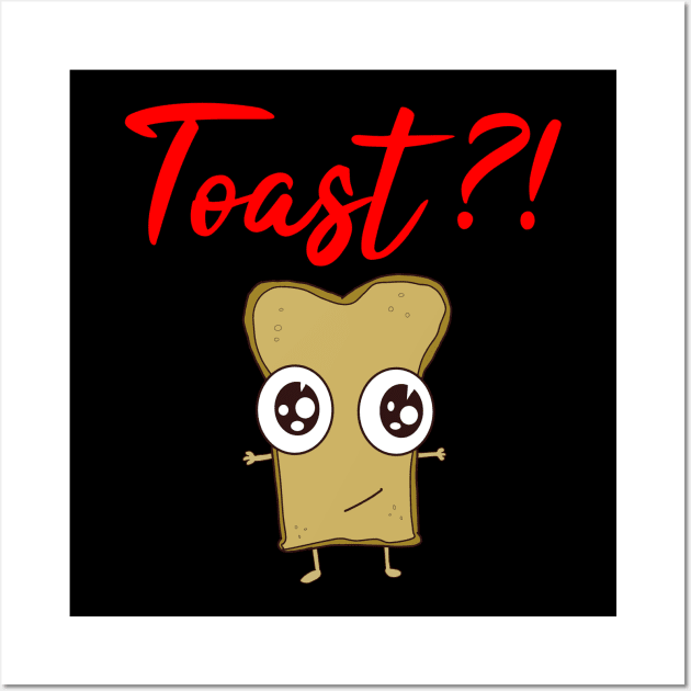 Toast Wall Art by FromBerlinGift